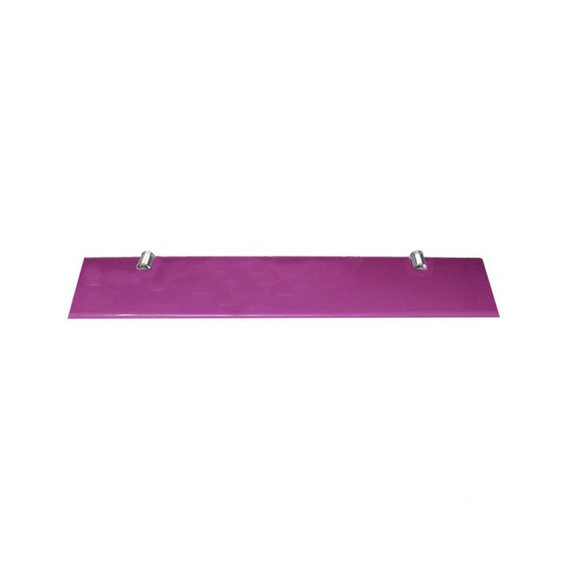 Purple crystal sideboard with brackets