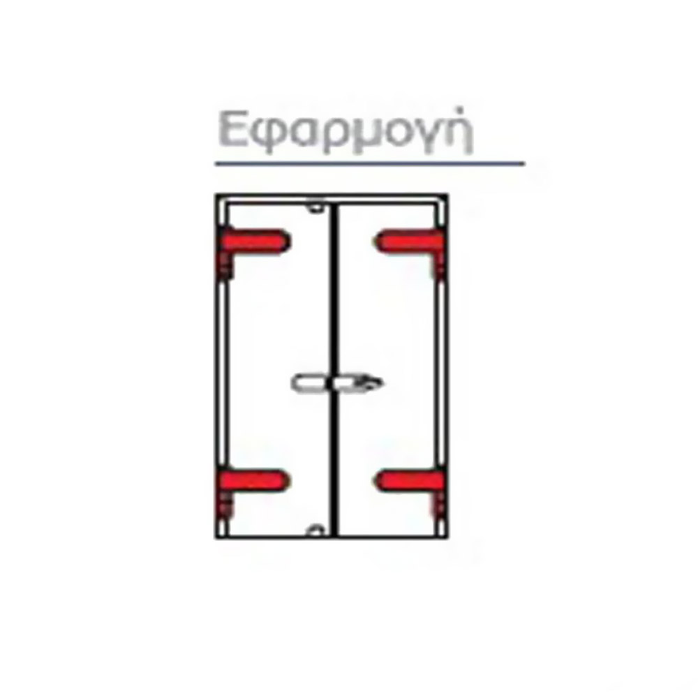 Μεντεσές ελεύθερος inox βαρέως τύπου τοίχο-γυαλί, οπής, για γυάλινες πόρτες