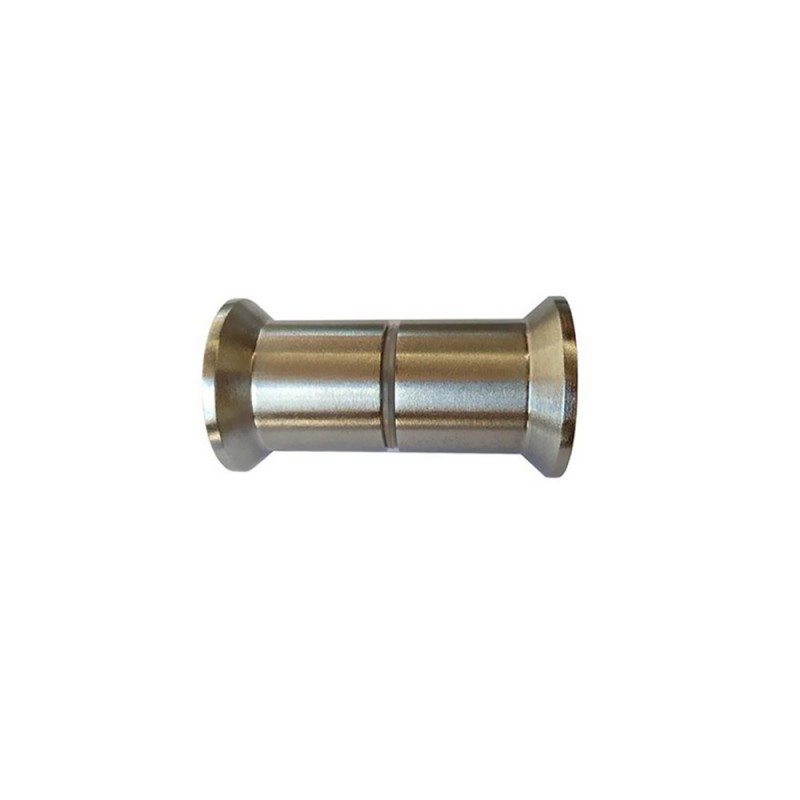 Πόμολο αλουμινίου μίνι κωνικό διπλό Φ35-30mm χρώμιο σατινέ