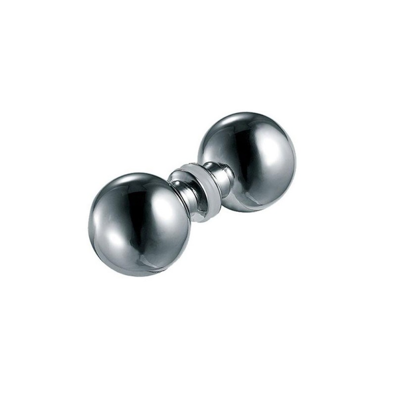 Πόμολο σφαίρα inox διπλό Φ40