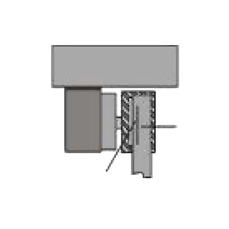 Glass door counter for electromagnet