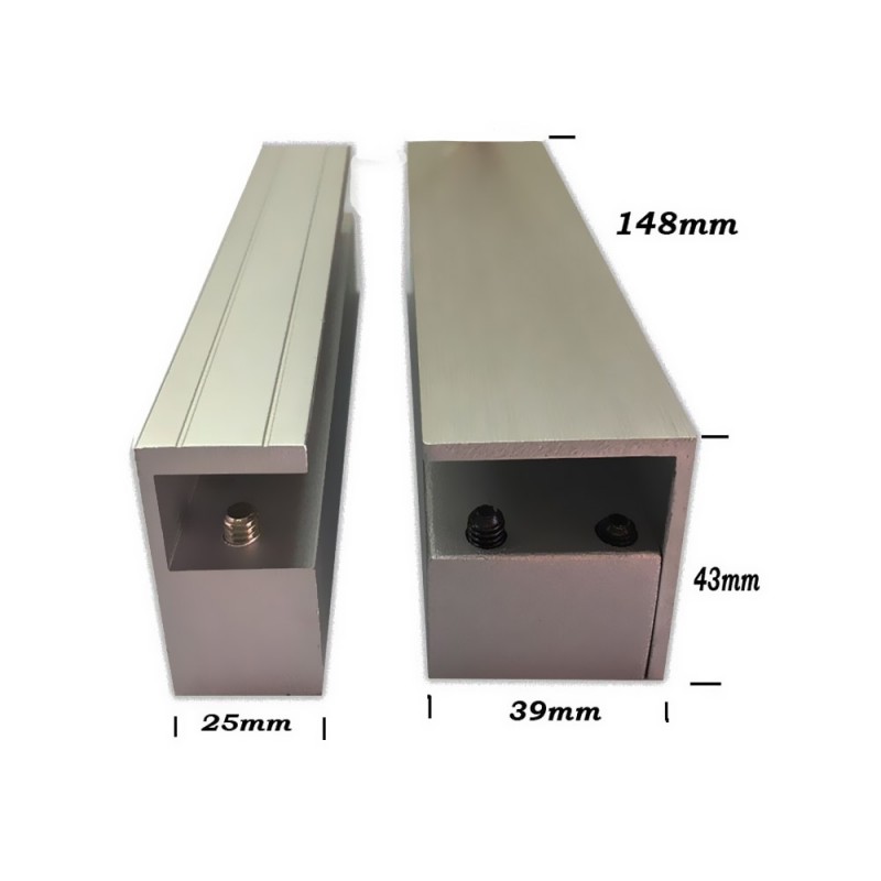  Electric wearable aluminum cypress with fire, glass-glass