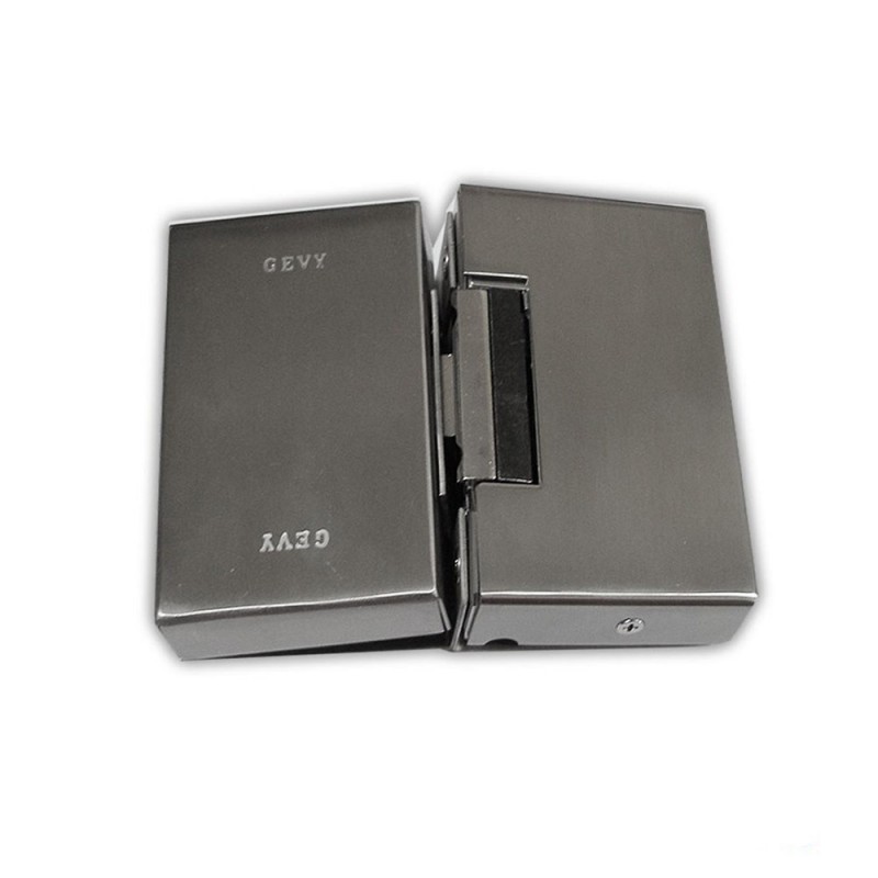 GEVY stainless wearable glass-glass lock with reverse, with electric key (fail secure) for glass door