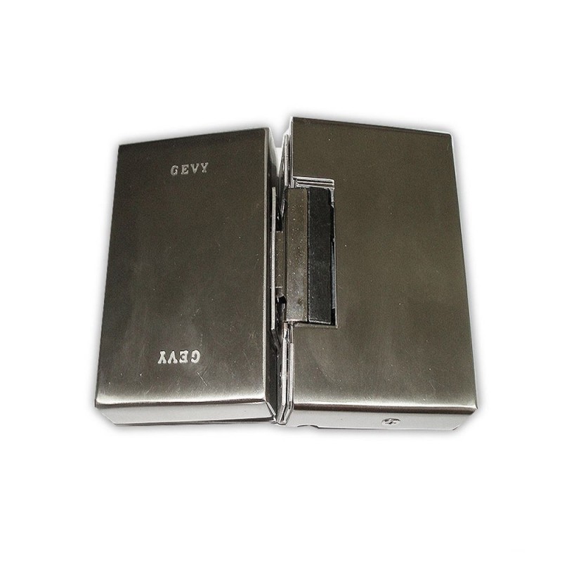 GEVY stainless wearable glass-glass lock with reverse, with electric key (fail secure) for glass door