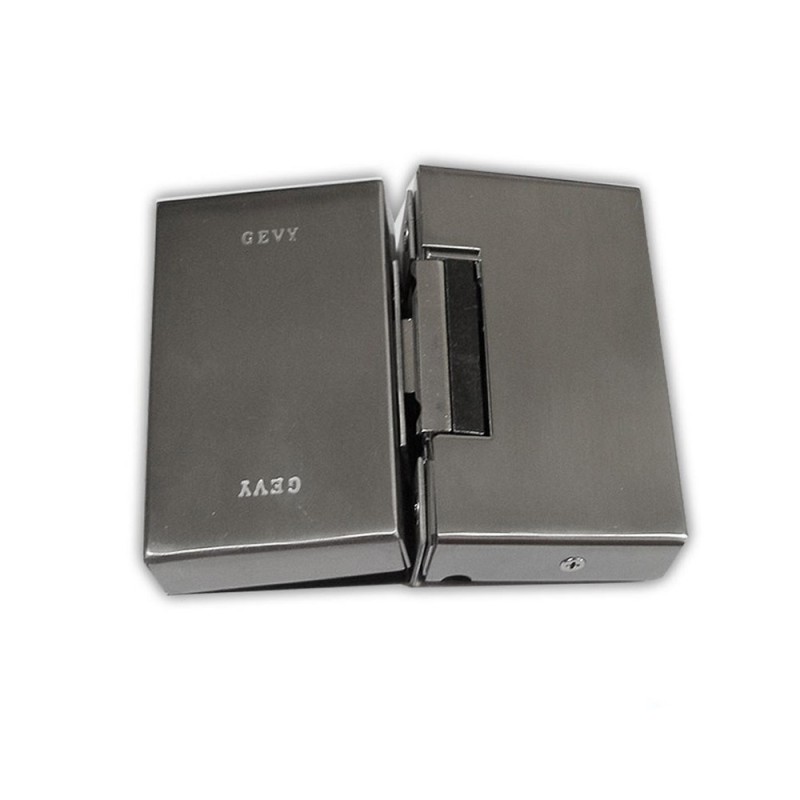 GEVY stainless wearable glass-glass lock with reverse, with electric key (fail safe) for glass door