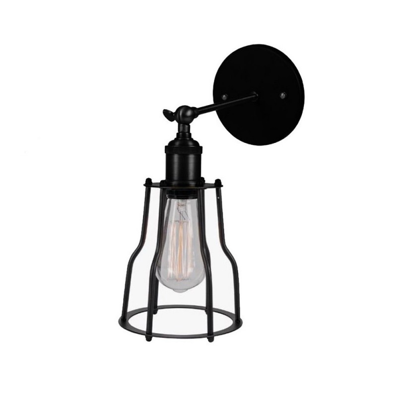  Retro wall-mounted bathroom lamp