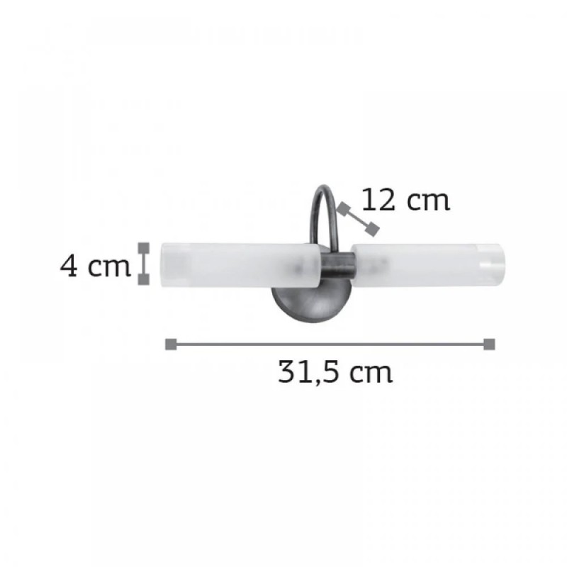  Oxide metal wall lamp