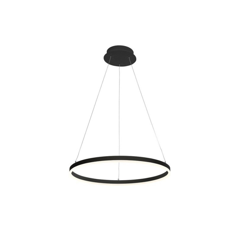  Hanging ceiling light led black Φ40cm