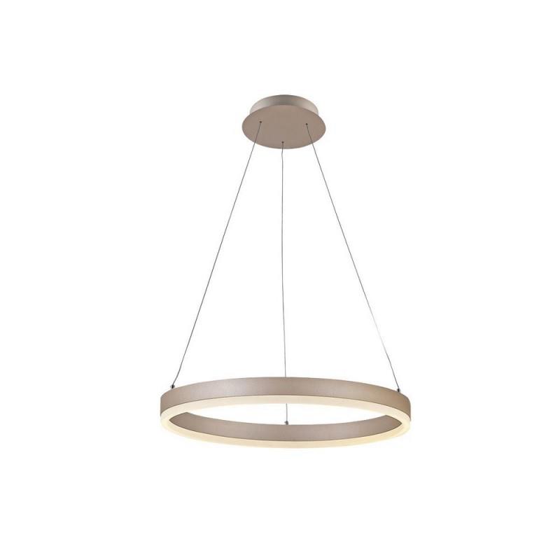  Suspended champagne led ceiling light Φ40cm