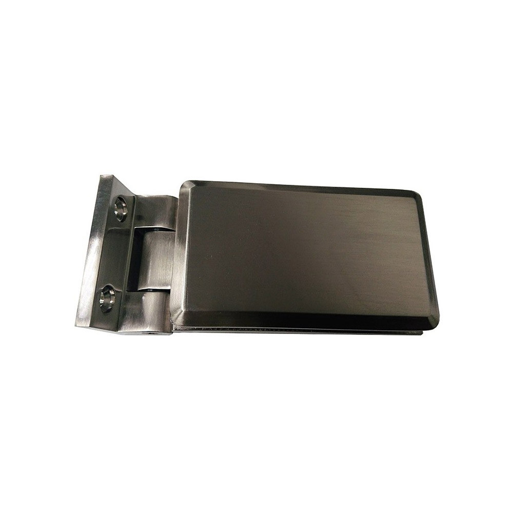  Satin glass door 10mm securit 80x210cm with frame