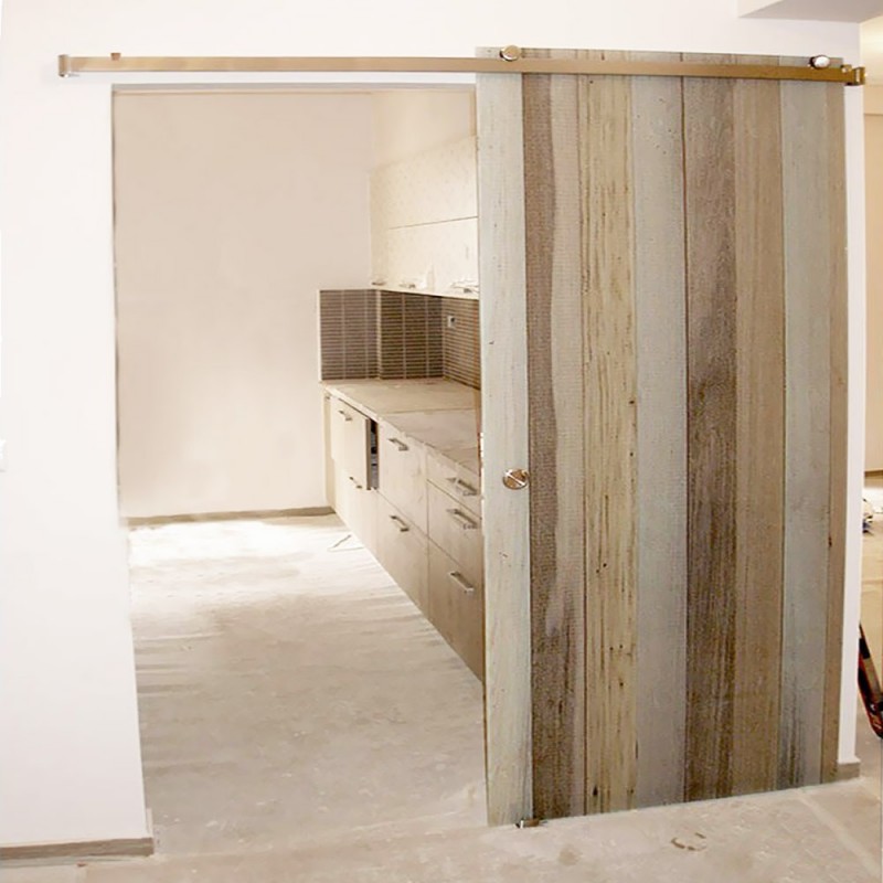 Συρόμενη γυάλινη πόρτα securit με ψηφιακή κεραμική εκτύπωση 80x210cm