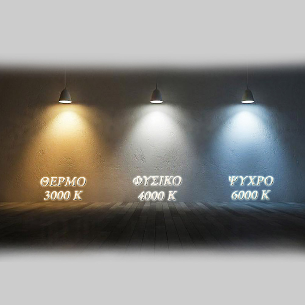 Καθρέπτης led μπάνιου στρογγυλός Φ40cm - Φ90cm