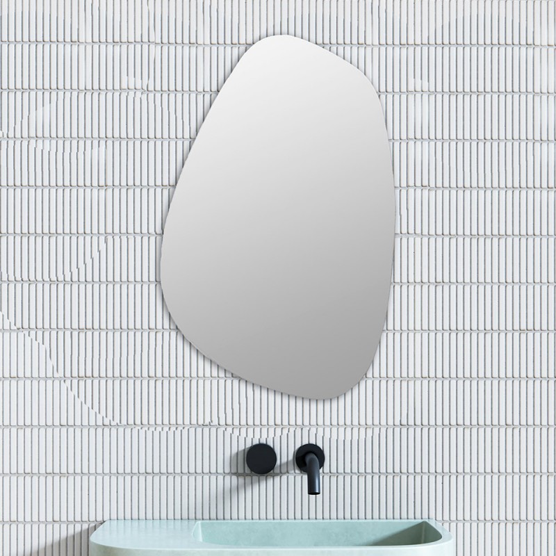 Stone shaped mirror 43x77cm - 55x90cm - 60x90cm