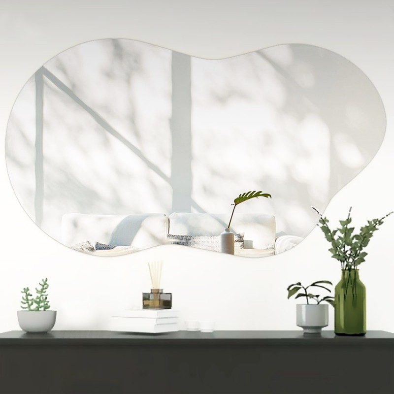 Wall mirror 90x55cm - 140x80cm in free design