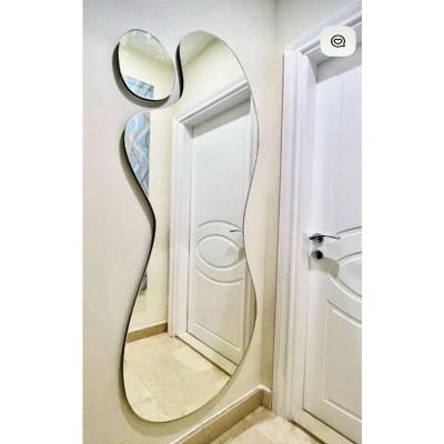 Καθρέπτης μπάνιου 75x157cm - 75x180cm σε ακανόνιστο σχήμα 