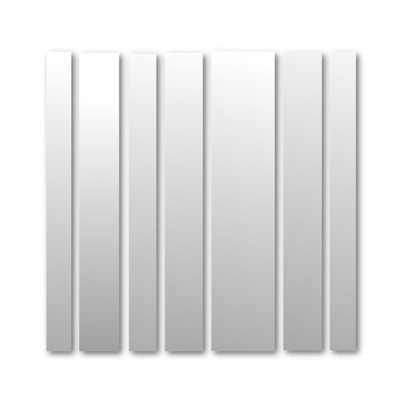  Composition of round mirrors consisting of 7 pieces