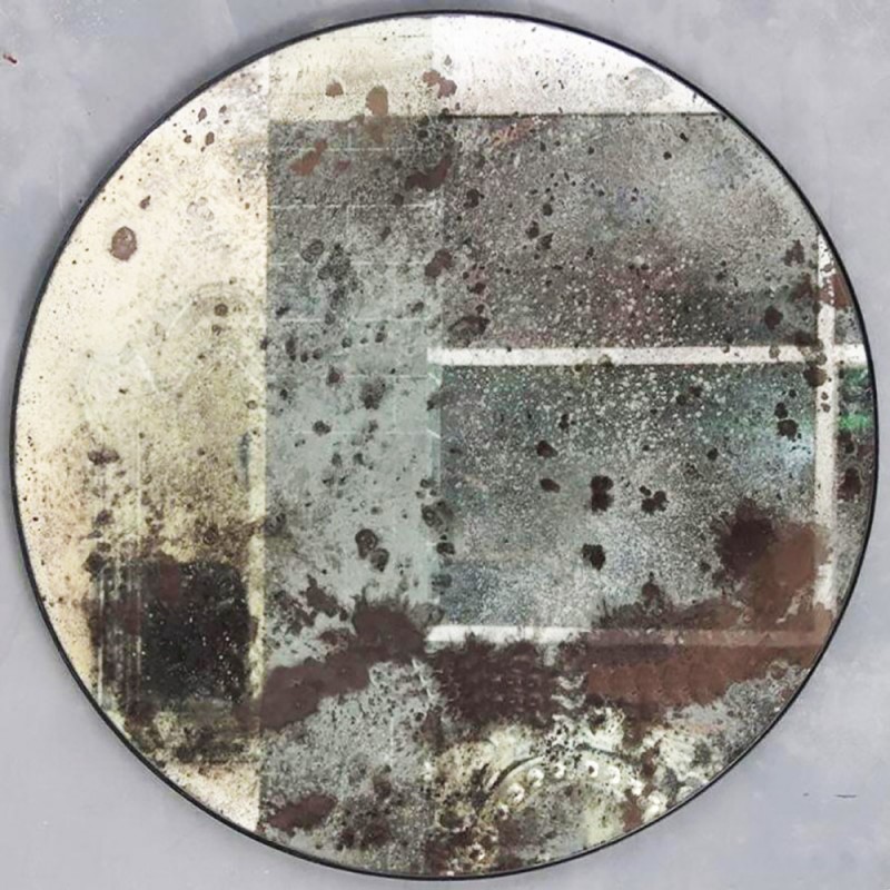 Καθρέπτης τοίχου Αντικέ στρογγυλός Φ: 90cm - Φ: 120cm