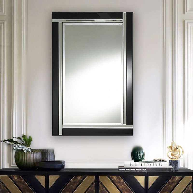  Art-Deco wall mirror 80x100cm