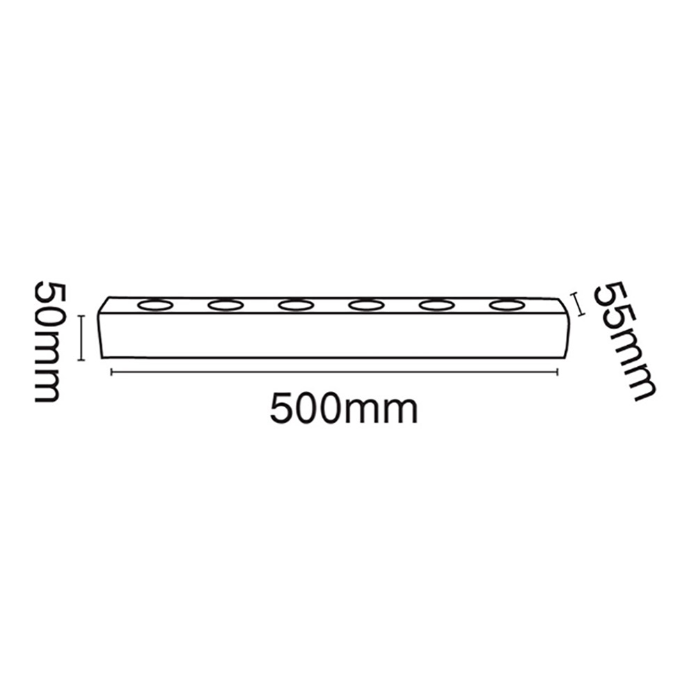 Καθρέπτης ορθογώνιος 50x60cm με φωτιστικό για μακιγιάζ Hollywood make up