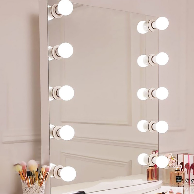 Hollywood make up Mirror 70x90cm with Led Lamps