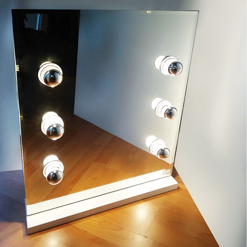  Hollywood make-up mirror 50x60cm portable standing
