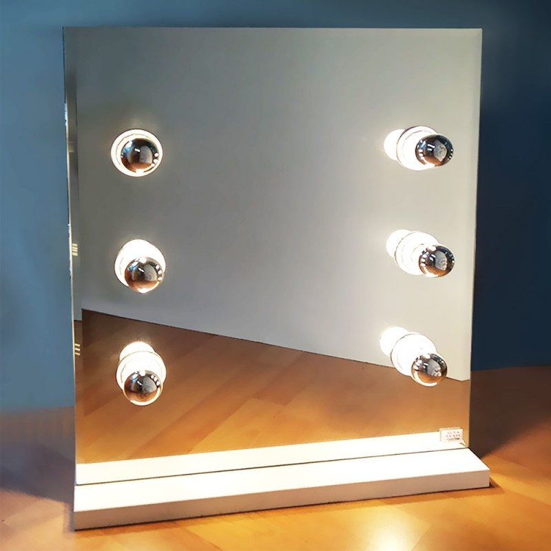  Hollywood make-up mirror 50x60cm portable standing