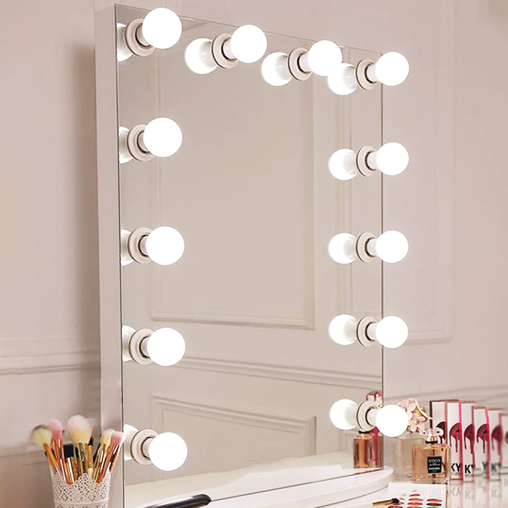 Καθρέπτης 70x90cm με φωτισμό για μακιγιάζ Hollywood make up