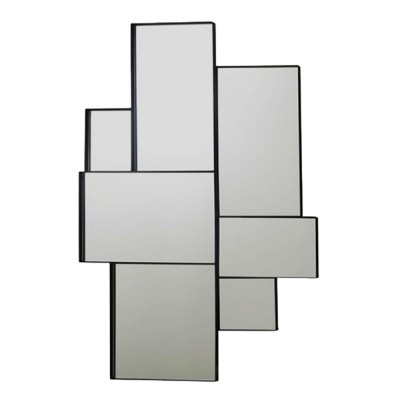 Kαθρέπτης με μεταλλικό πλαίσιο από χαλύβδινη λάμα 90x130cm