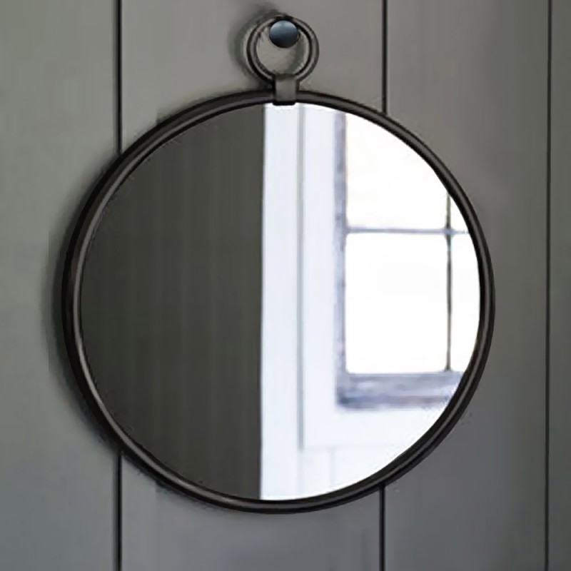 Mirror Ø60cm - Ø90cm with solid steel round blade