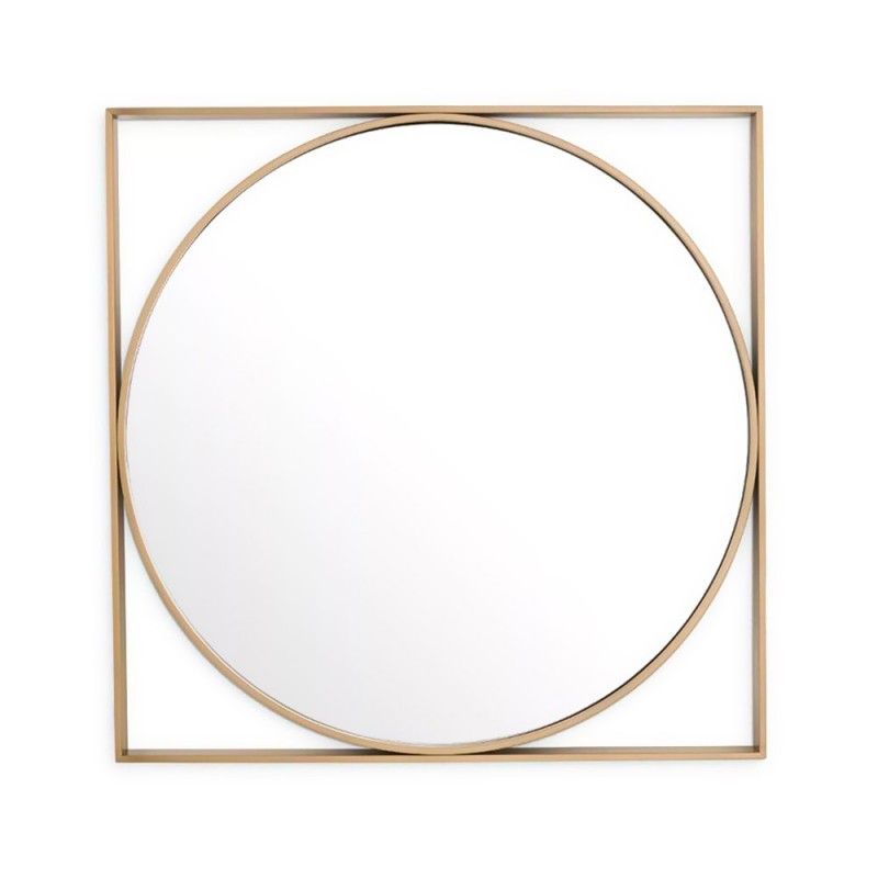 Καθρέπτης Φ70cm - Φ80cm - Φ90cm με μεταλλικό πλαίσιο