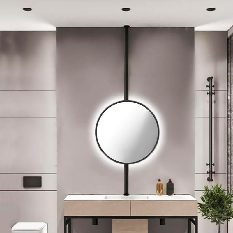  Hanging mirror round Ø60cm - Ø80cm metal