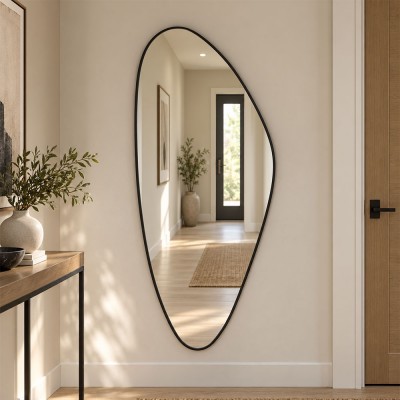 Καθρέπτης ολόσωμος ακανόνιστος 50x120cm - 60x150cm με μεταλλικό πλαίσιο