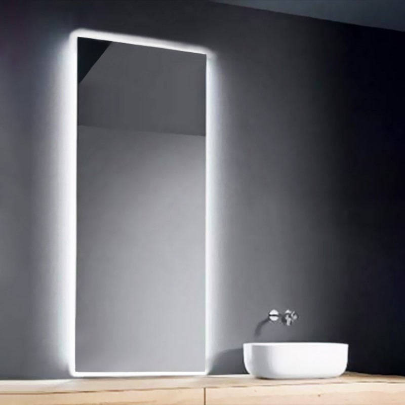 Καθρέπτης led μπάνιου 45x90cm - 80x120cm φωτιζόμενος περιμετρικά