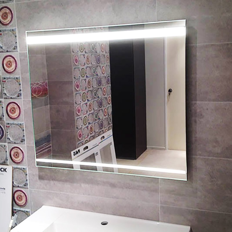  LED mirror 90X75cm