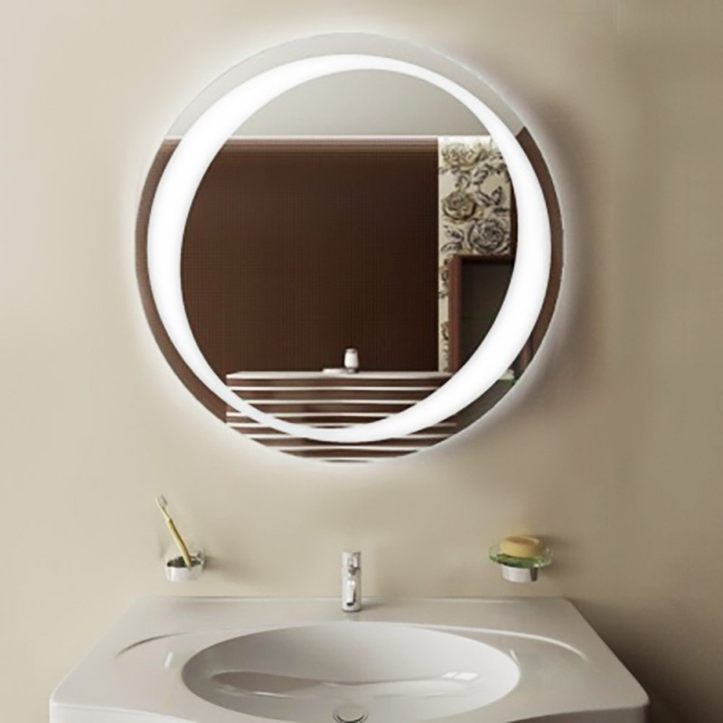 Led mirror round Ø60cm illuminated