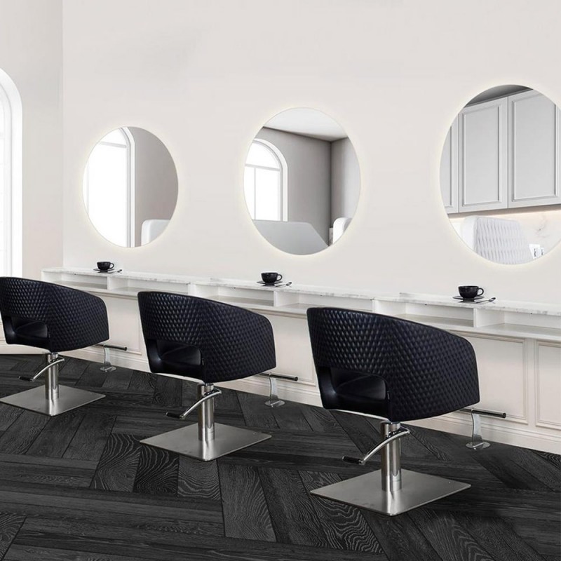  Set of 4 round illuminated led mirrors Ø:70cm