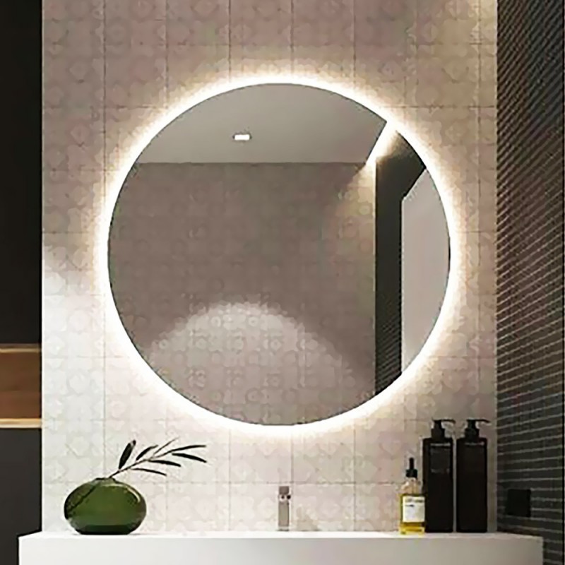 Καθρέπτης led μπάνιου στρογγυλός Φ40cm - Φ90cm