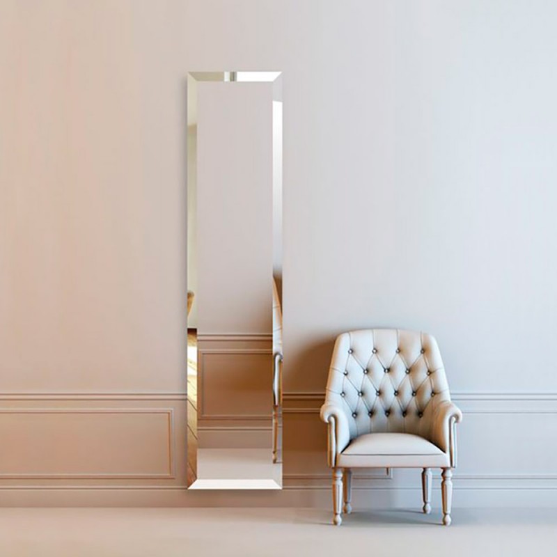 Mirror with bevel edge 40x180cm