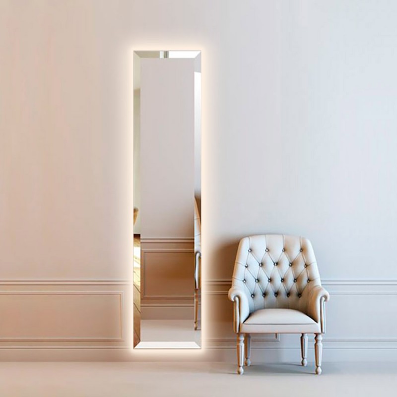 Mirror with bevel edge 40x180cm