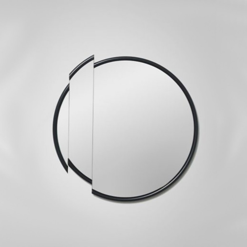 Καθρέπτης στρογγυλός Φ70cm - Φ90cm με περίγραμμα βαφή