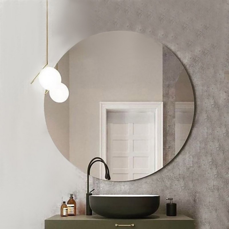 Round bathroom hanging Ø50cm - Ø90cm