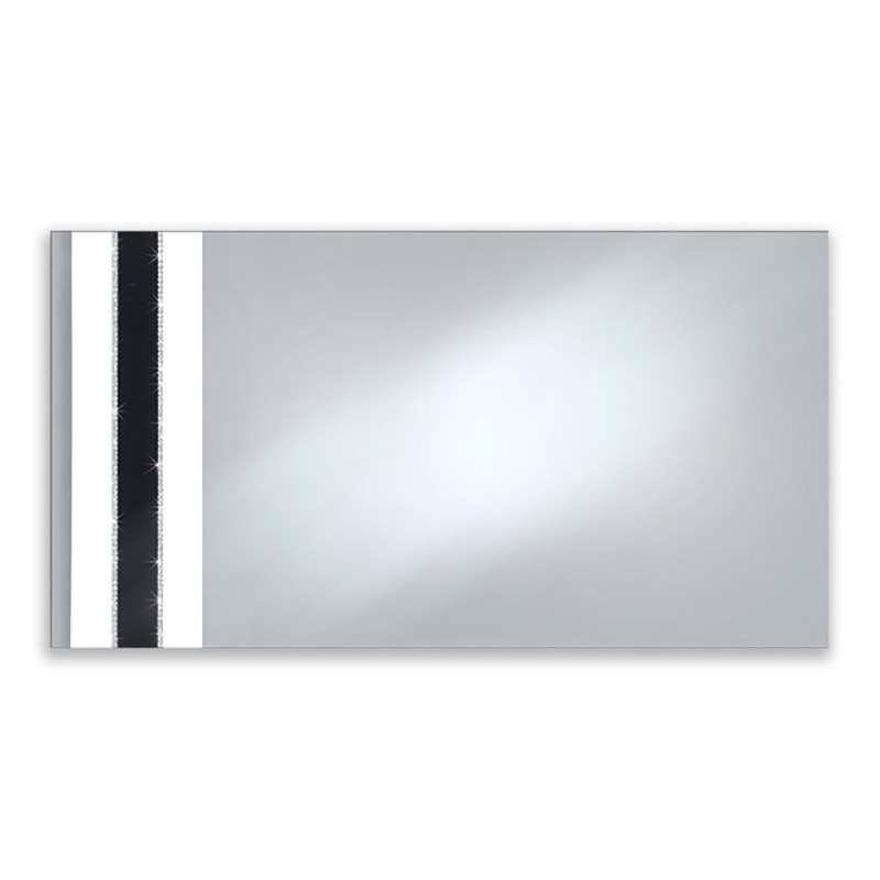 Handmade mirror with swarovski 90x50cm