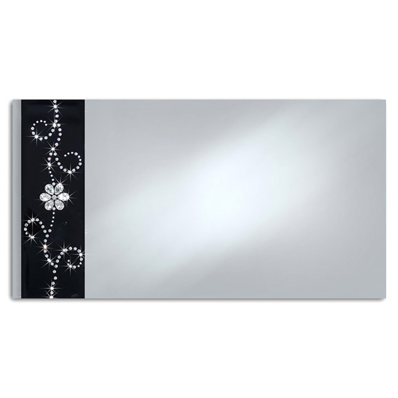 Handmade mirror with swarovski 90x60cm